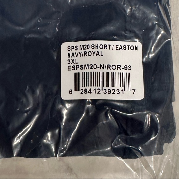 NWT | Easton Men’s Slowpitch Shorts - Navy/Royal XXXL - Picture 5 of 6